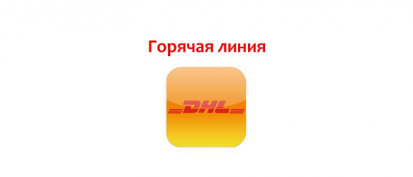 Телефон горячей линии DHL, как написать в поддержку